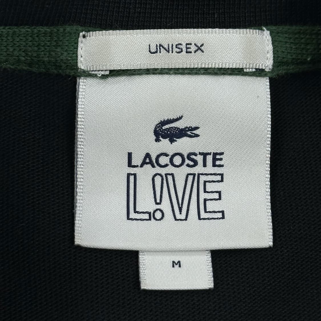 라코스테 크록 블랙 롱슬리브 맨투맨 (M) 상품이미지6