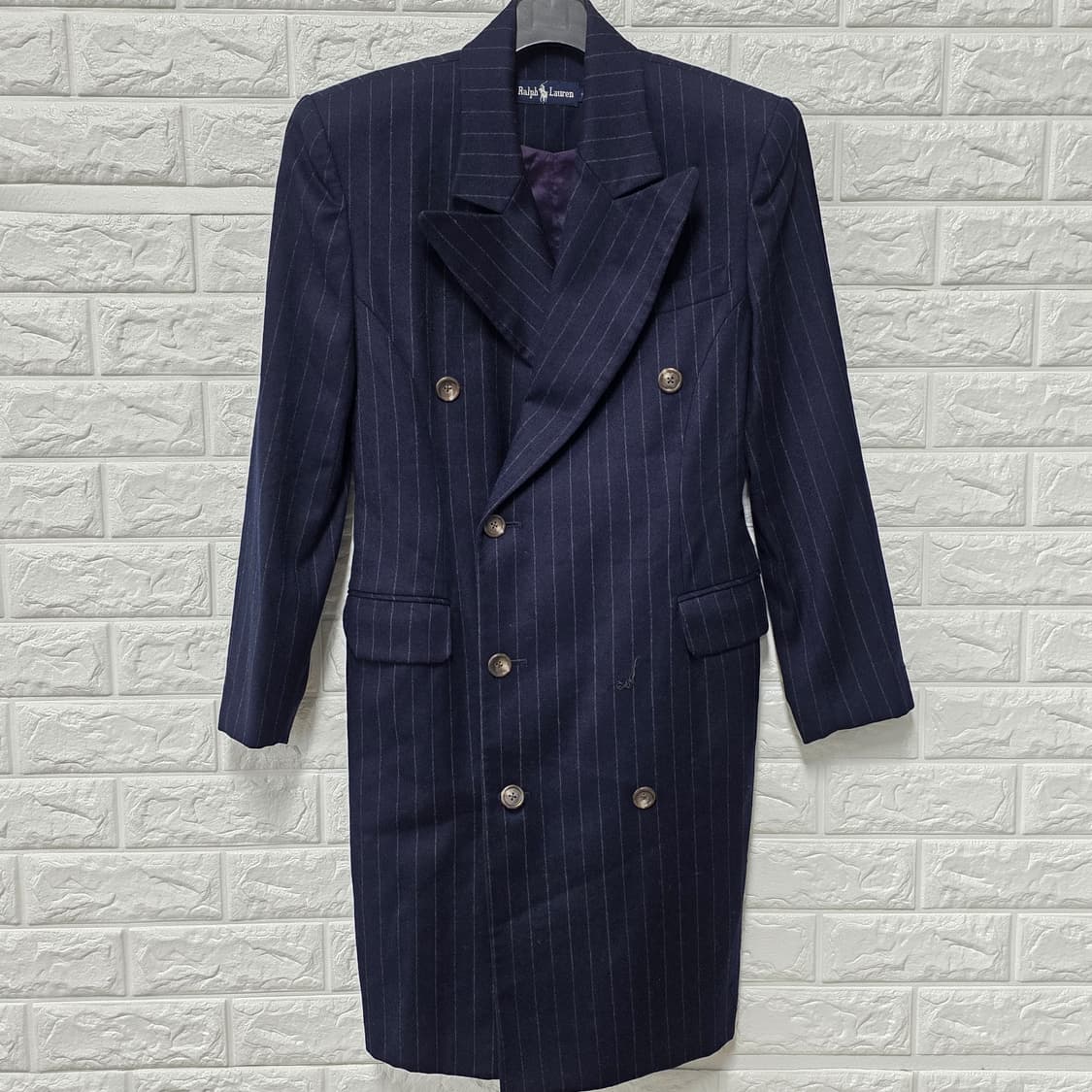 택포// 폴로랄프로렌 스트라이프 더블 코트 55 상품이미지1