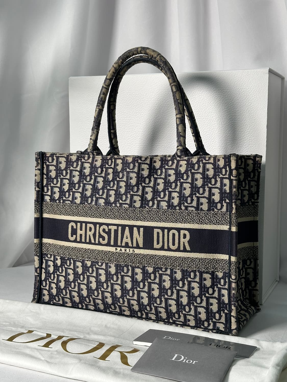 [정품]디올 오블리크 북토트 미디움백 상품이미지2