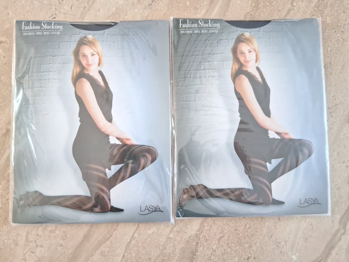 무늬 / 패션 / 패턴 스타킹 2개 3000원 (새상품) 상품이미지3