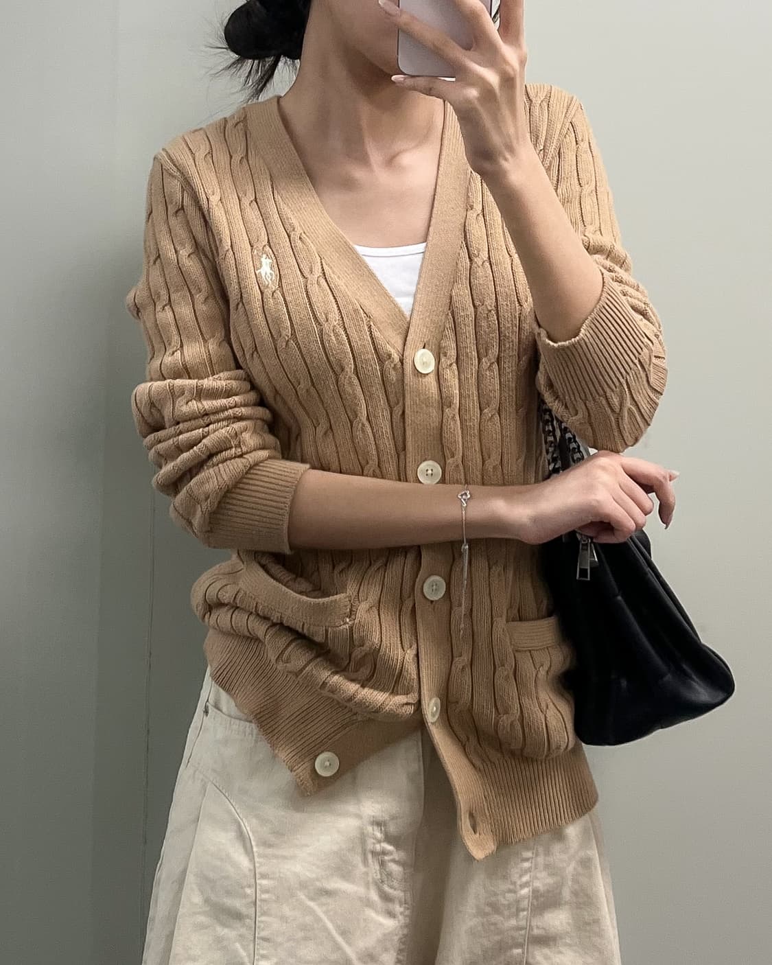 폴로 가디건 상품이미지1