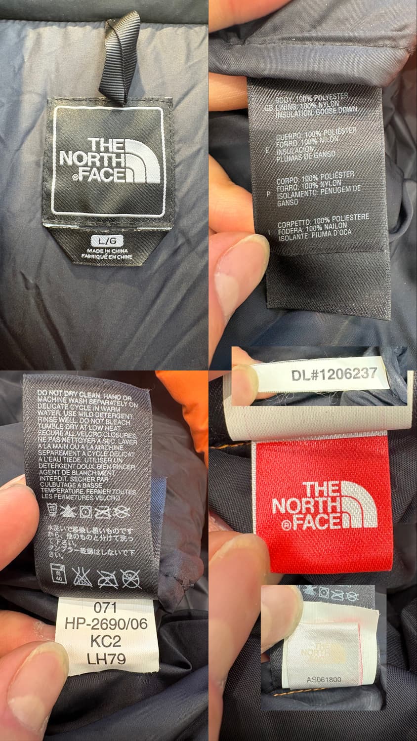 노스페이스 600 눕시 다운 패딩 상품이미지10