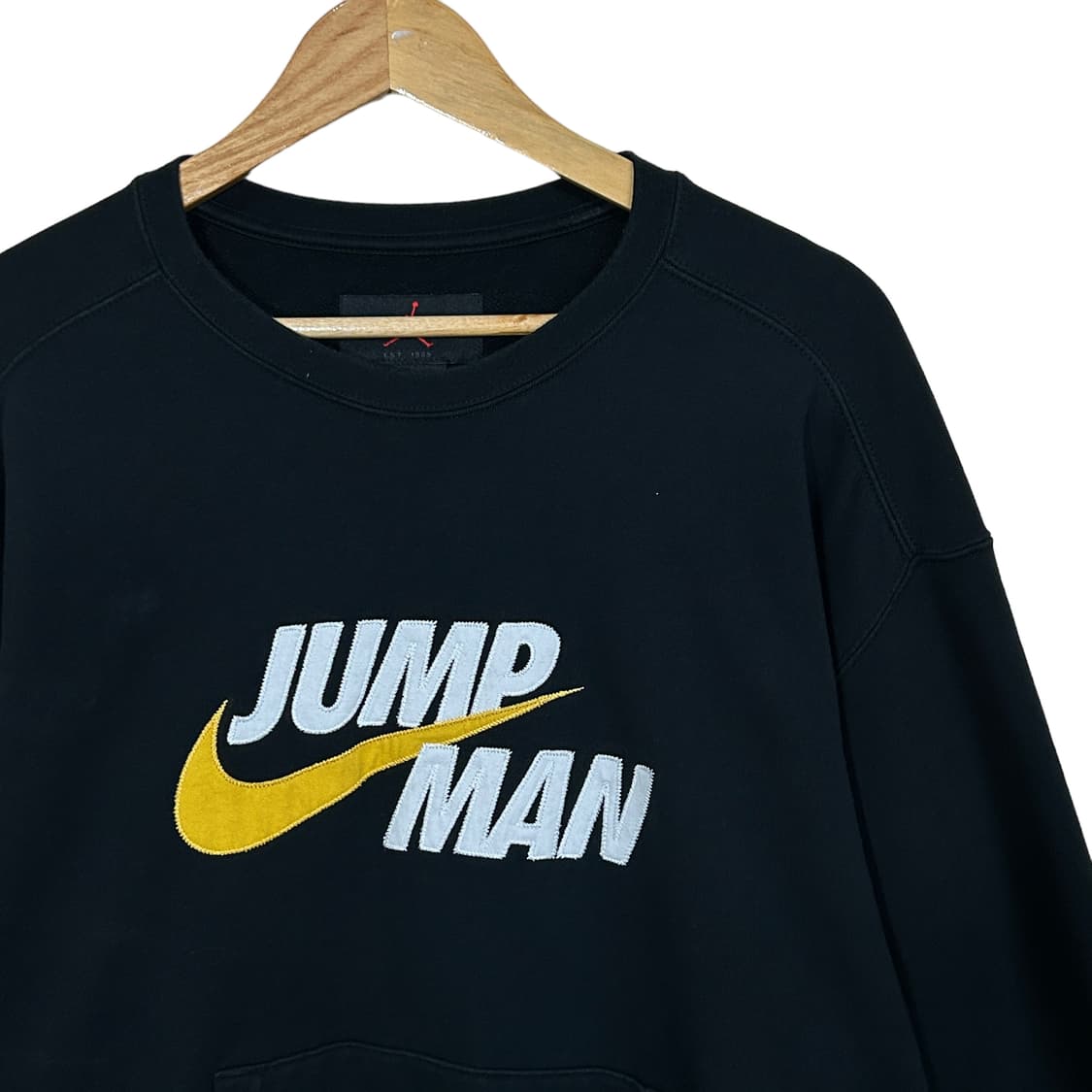 나이키 조던 블랙 로고 패치 포켓 맨투맨 XXL 상품이미지5