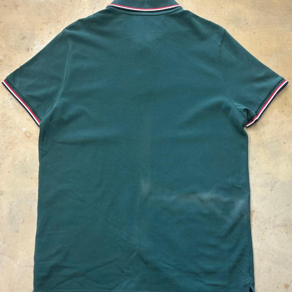 🫶🏻몽클레어 그린 카라 short T-shirt🫶🏻 상품이미지3