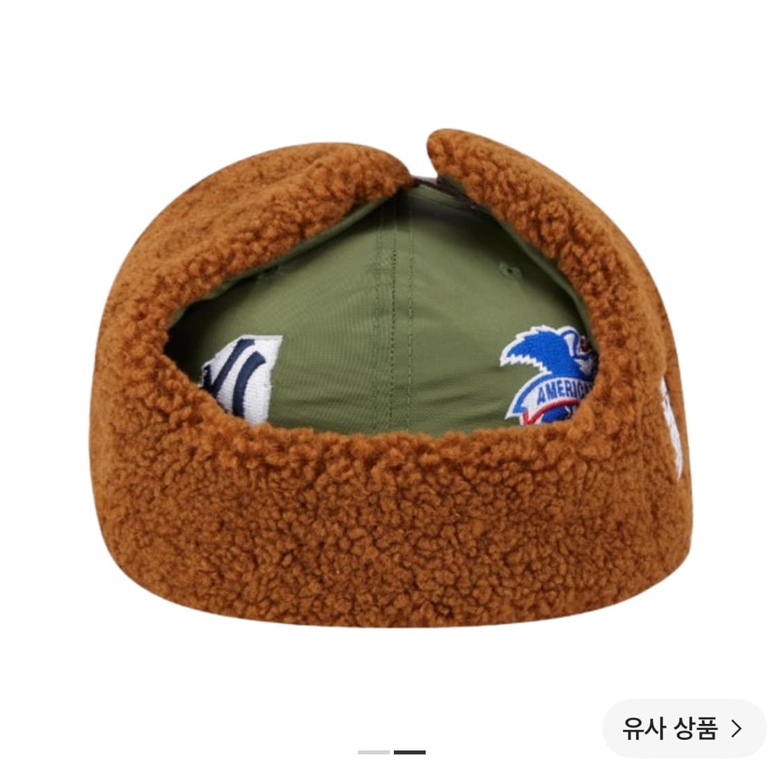 뉴에라 MLB x 알파 인더스트리 다저스 도그이어 피티드 캡 아미 그린 상품이미지3