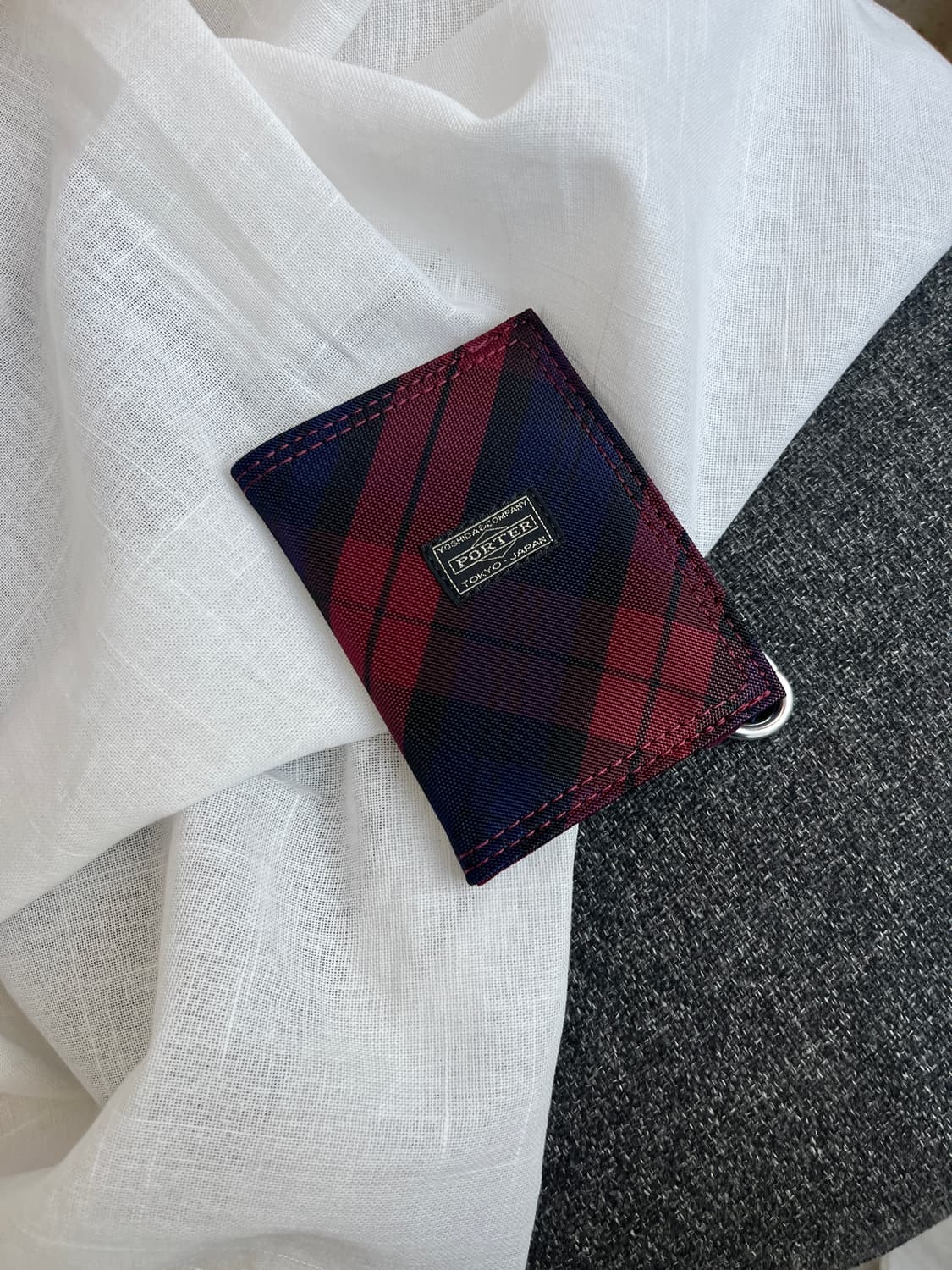 Porter 포터 스트랩 지갑 버건디 상품이미지3