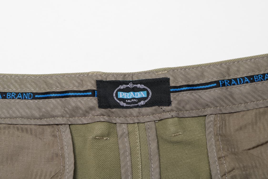 [38인치] 프라다 코튼 치노팬츠 상품이미지4