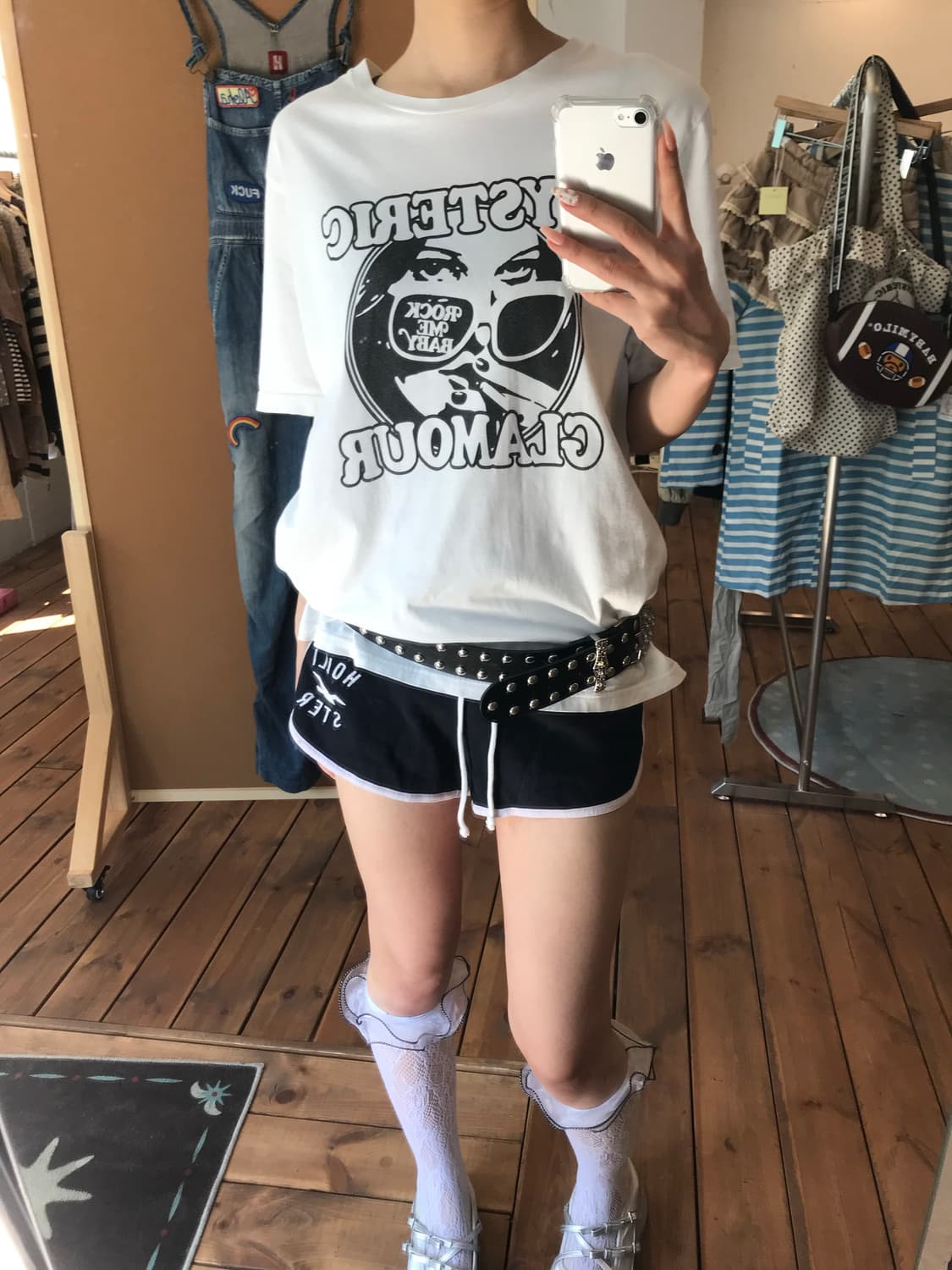 히스테릭글래머 히스걸 반팔티셔츠 상품이미지1