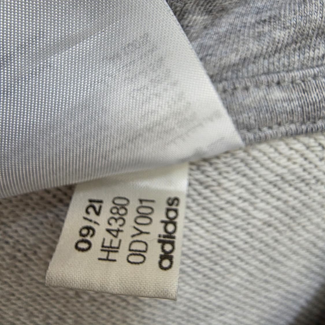 아디다스 로고 기모 후드티 상품이미지7