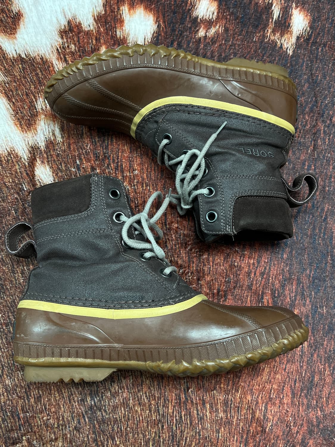 [270] Sorel 쏘렐 브라운 워터프루프 덕부츠 상품이미지3