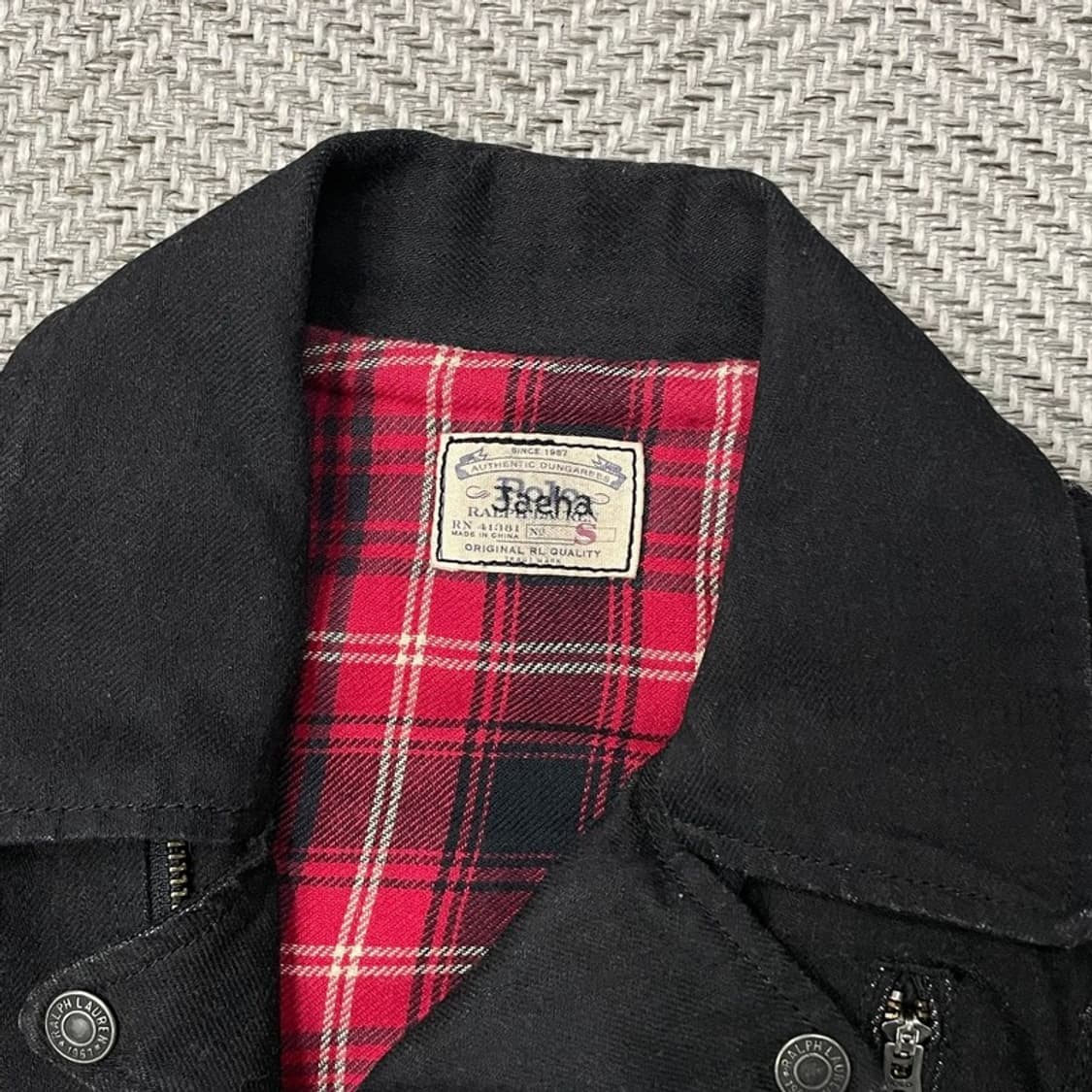 폴로 랄프로렌 코튼 크롭 라이더 자켓 v0097 상품이미지7