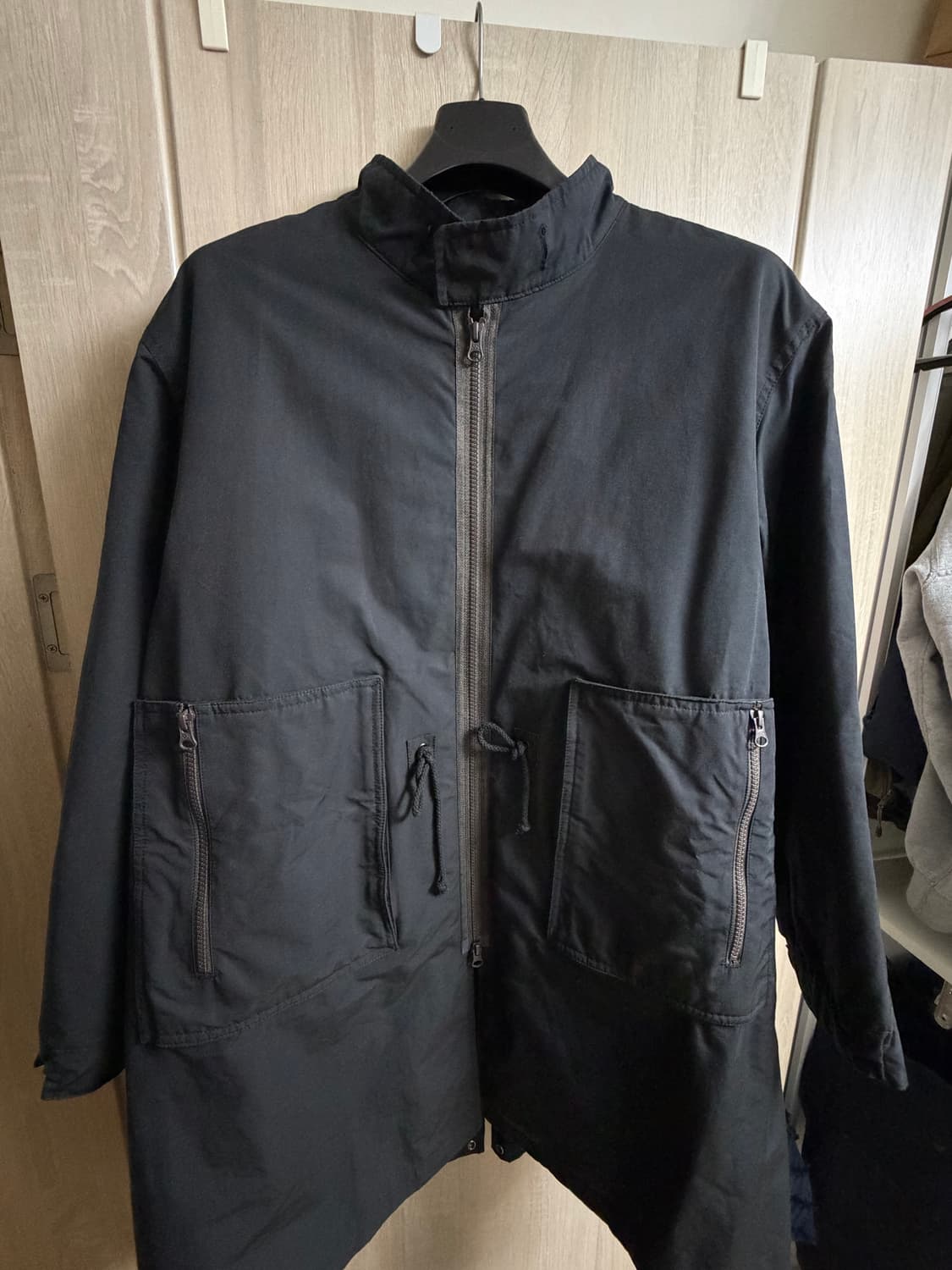 산산기어 지퍼 필드 파카 블랙 2사이즈 상품이미지6