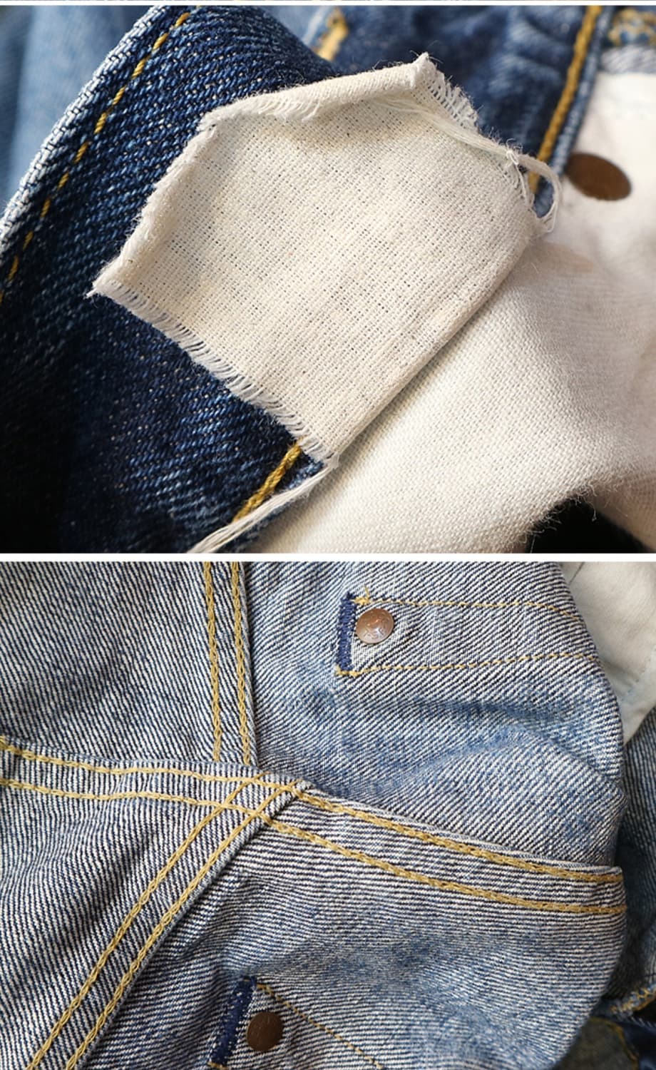 
일본판 90s levis 리바이스 LVC 503BXX 빅E 셀비지 데님 상품이미지9