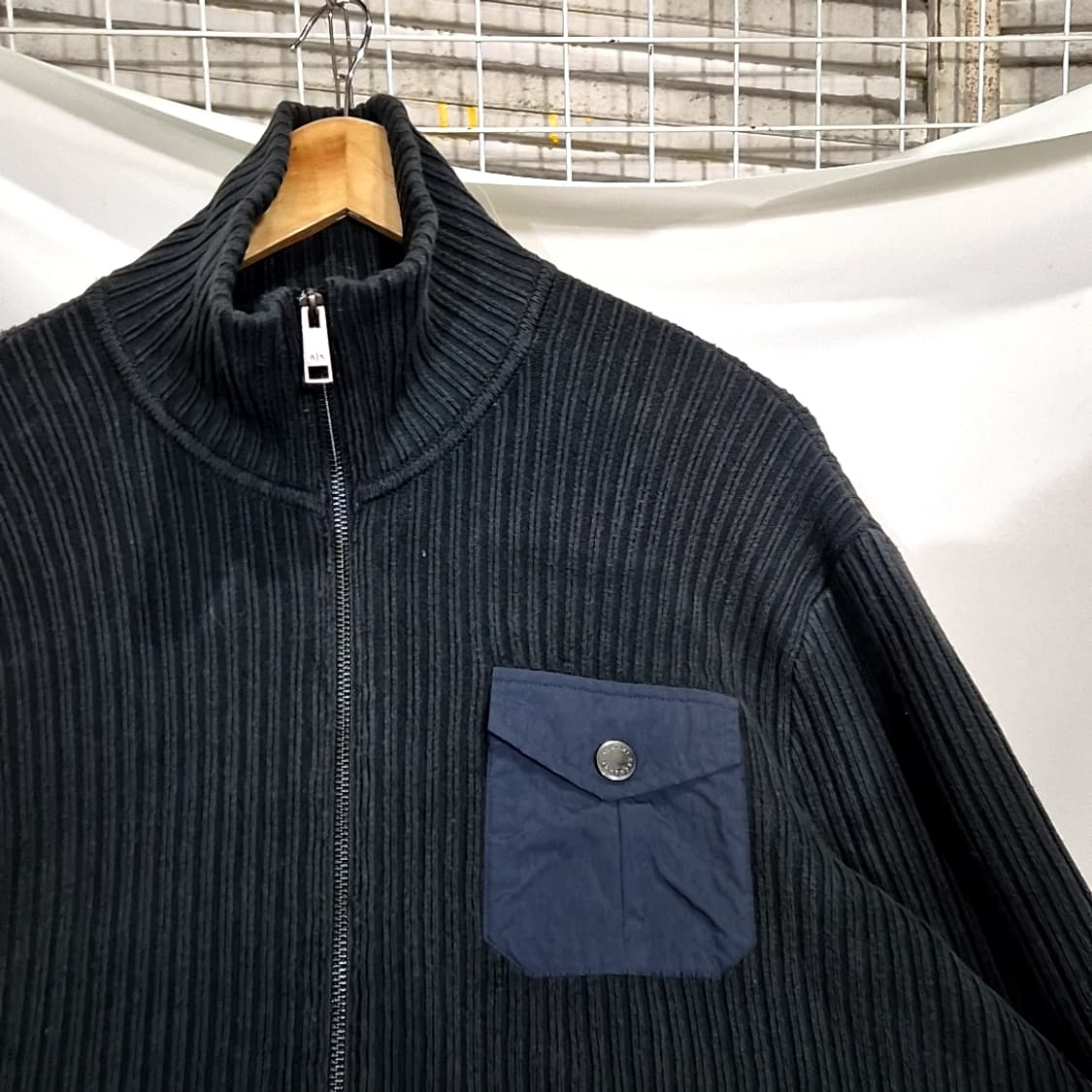 Armani Exchange 아르마니 익스체인지 니트 집업 상품이미지2