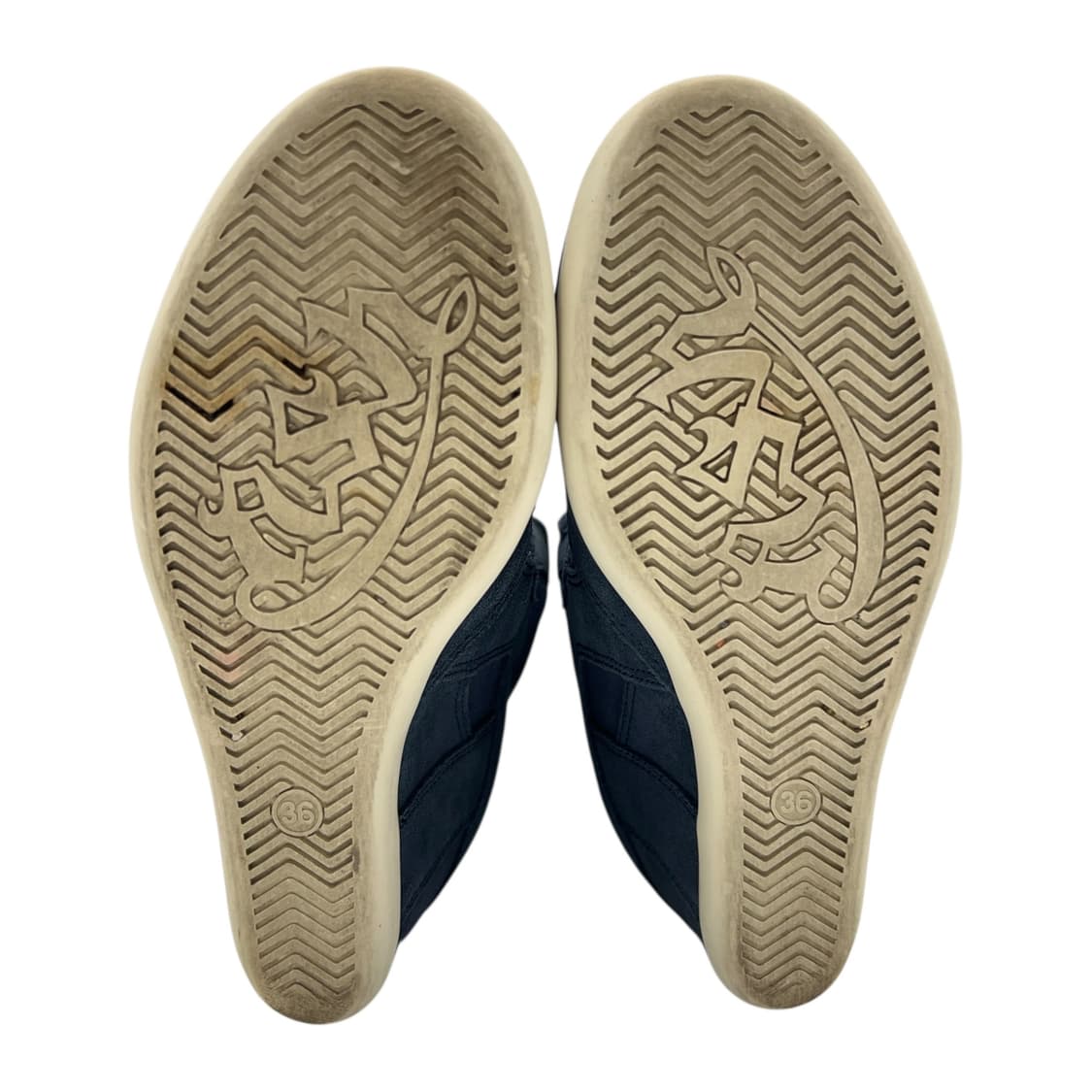 230 W 아쉬 보위 웨지힐 스니커즈 네이비 상품이미지6