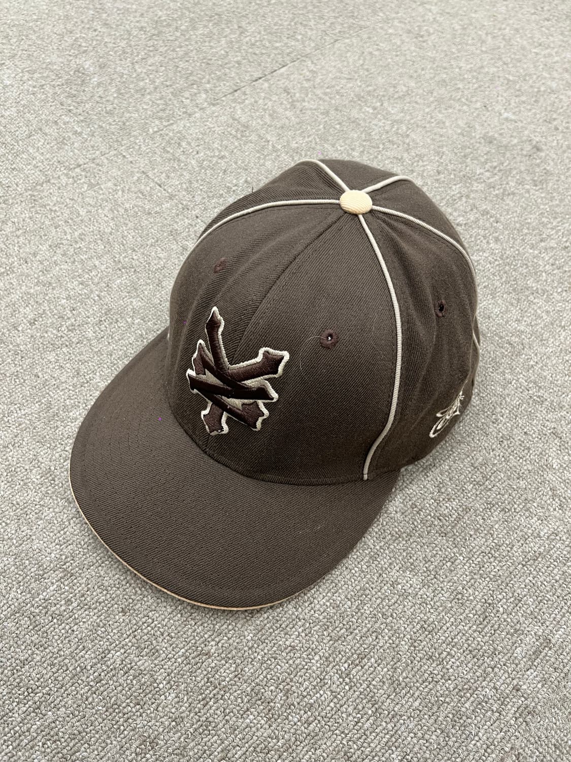 Zooyork borwn cap 상품이미지1