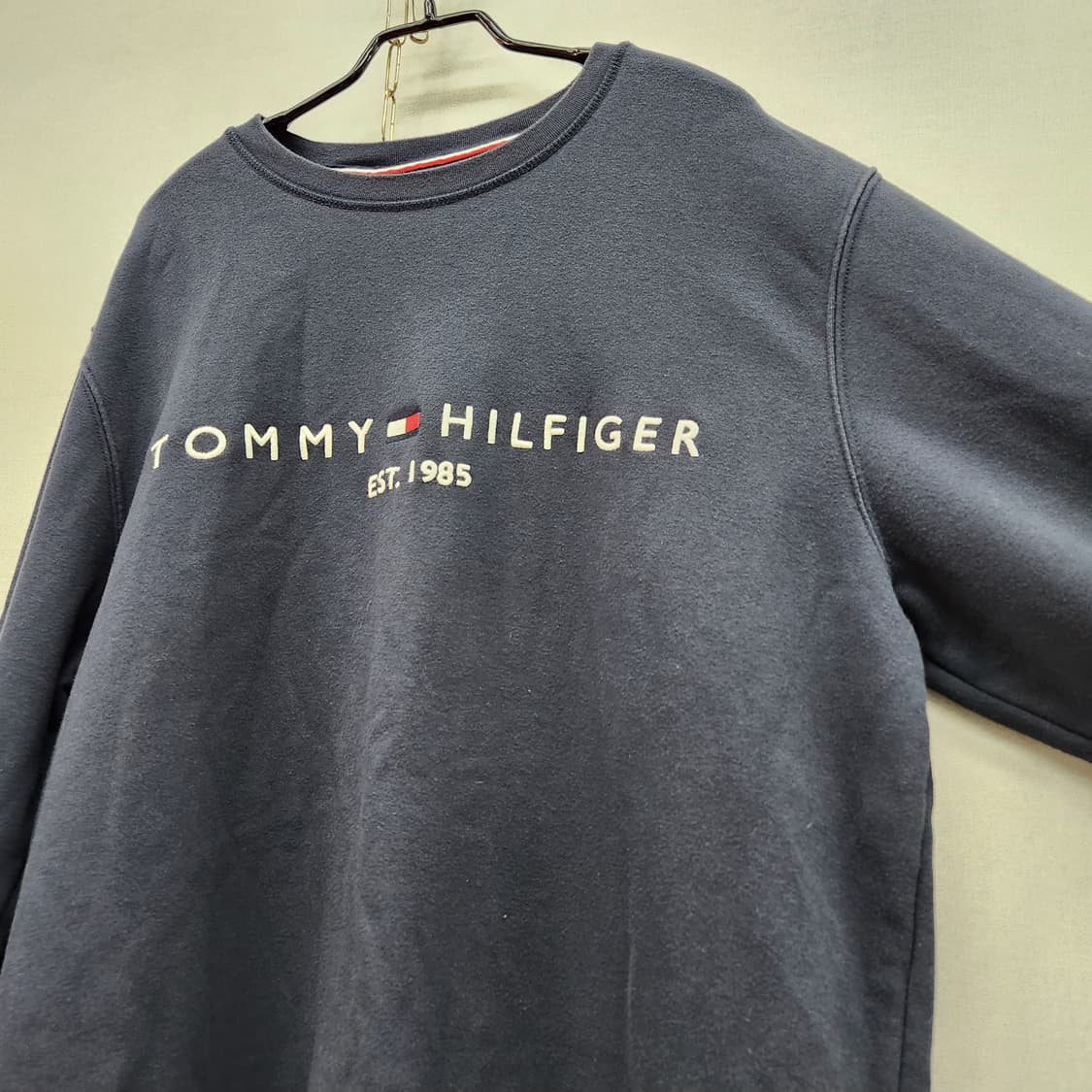 타미힐피고 빅로고 맨투맨 XL(XL) 상품이미지3