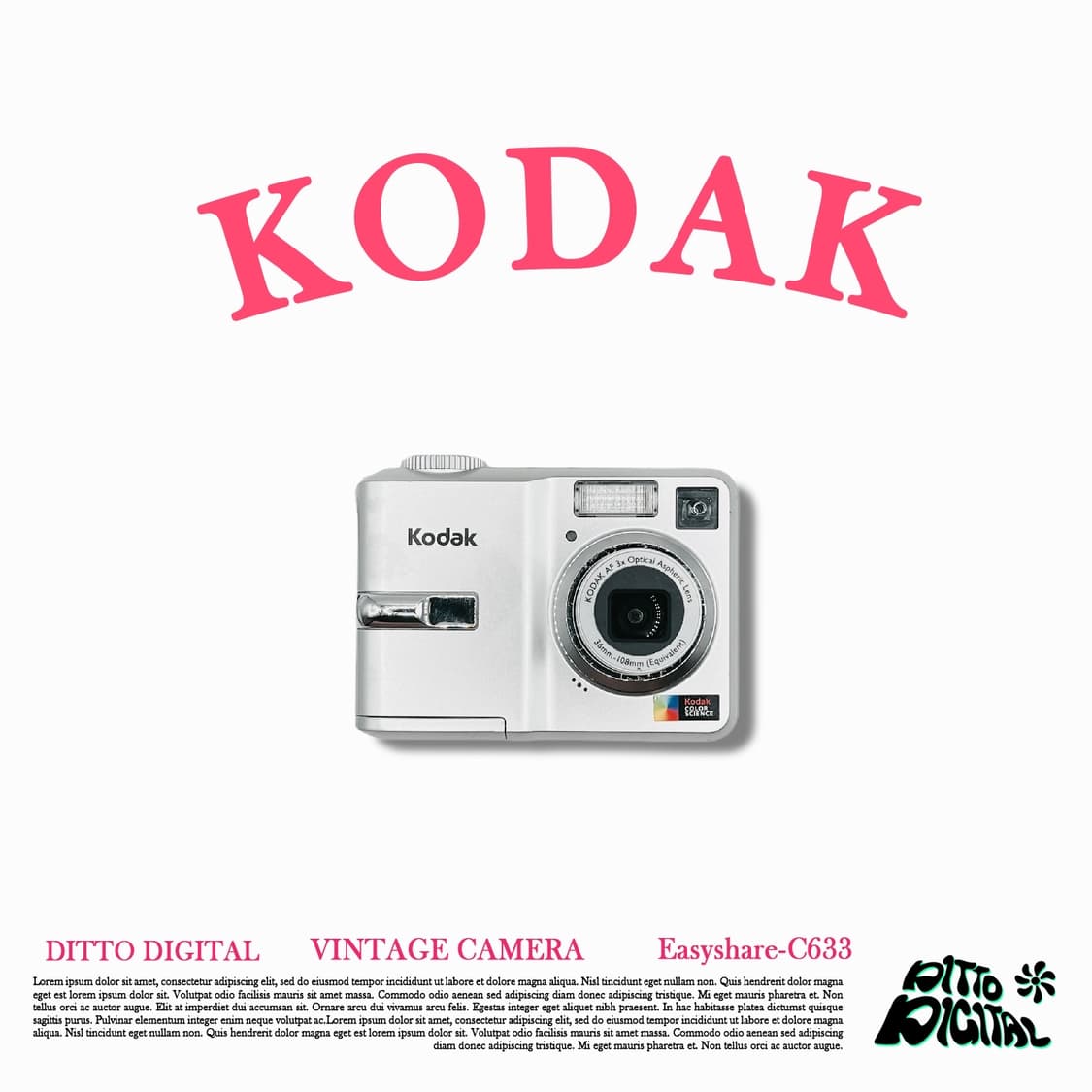 Kodak Easyshare c633디카 상품이미지1