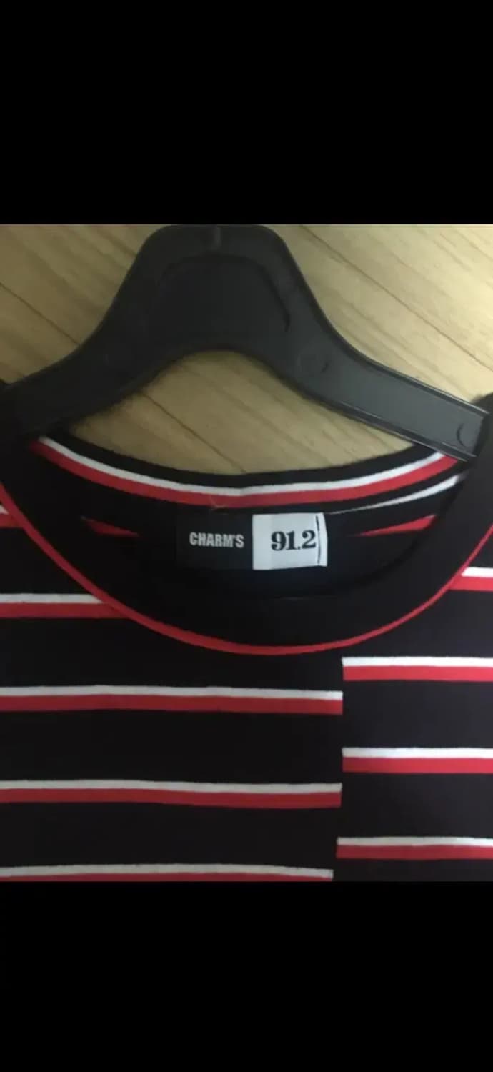 참스 스트라이프 반팔티셔츠 상품이미지3