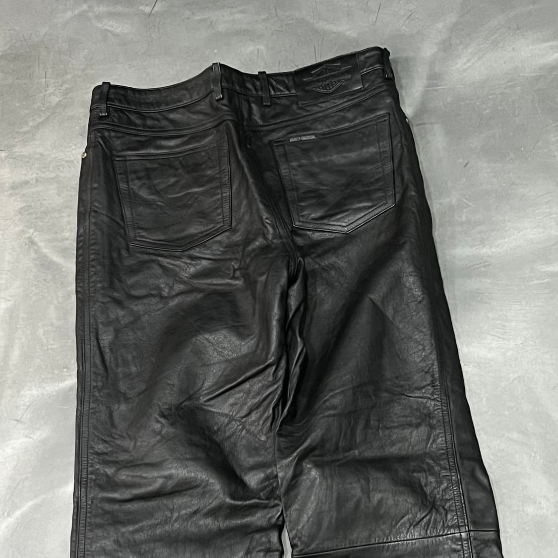  할리데이비슨 레더 바이커 팬츠 y15282 상품이미지4