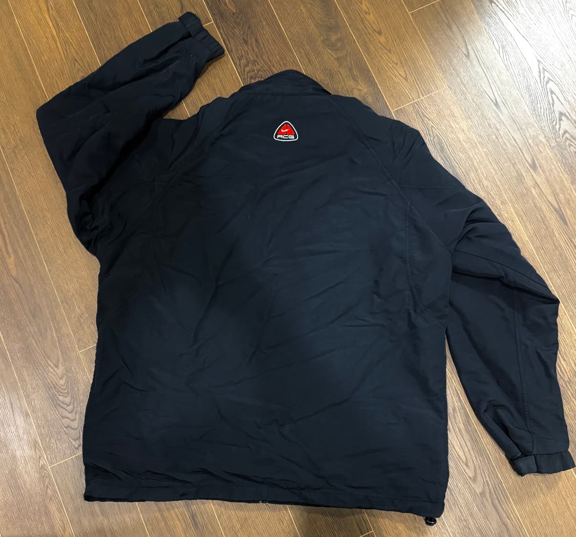 (XL) 90s Made in USA 나이키 ACG 바람막이 블랙 상품이미지2