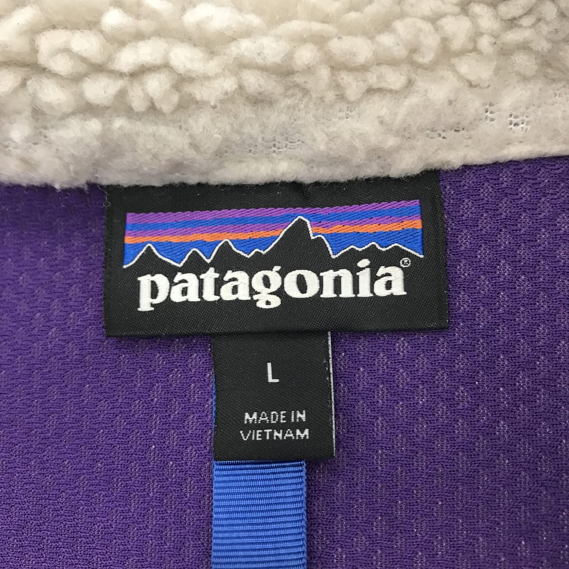 파타고니아 레트로 파일 베스트 퍼플 [L] 상품이미지4