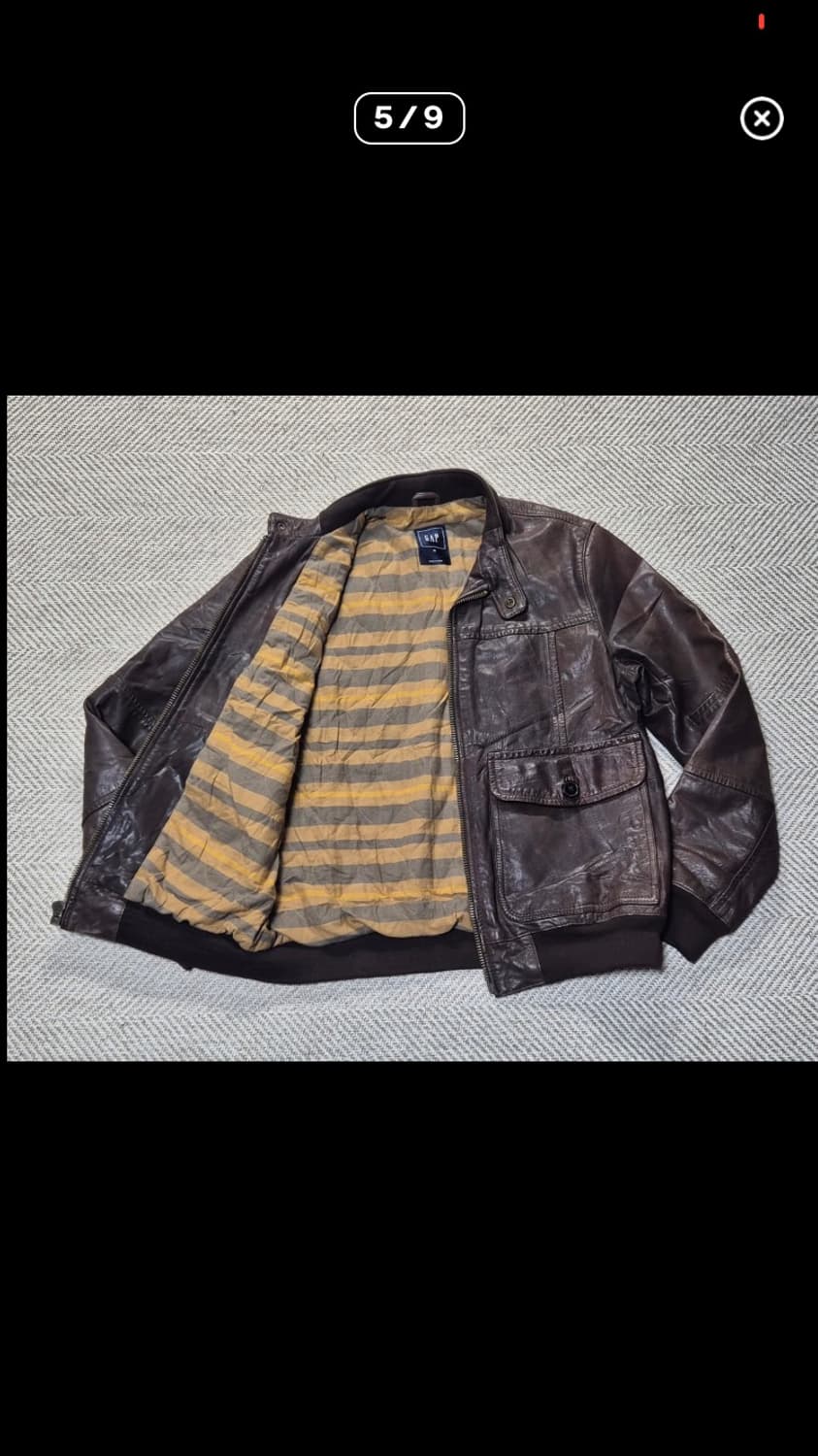 gap 레더자켓 상품이미지5