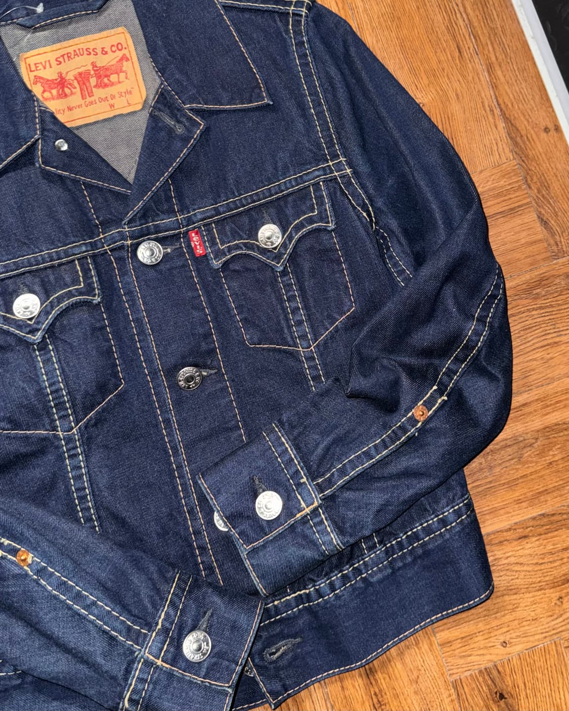 리바이스 웨스턴 데님자켓 상품이미지5