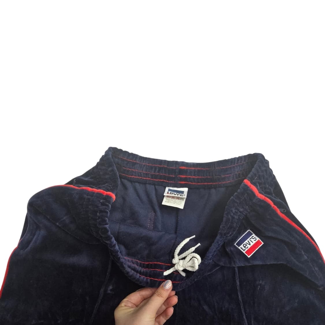 [프립]리바이스 일본판 빈티지 벨로아 트랙팬츠, 올드스쿨 Y2K 상품이미지4
