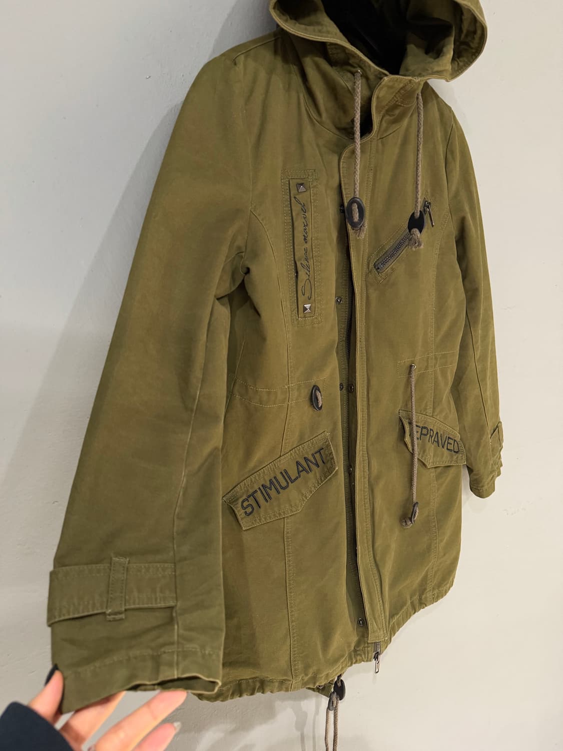 Ghost of Harlem utility hood parka 상품이미지8