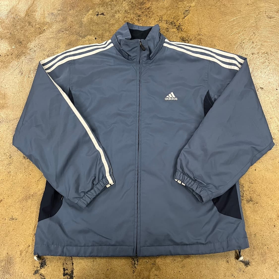 [정품] 아디다스 삼선 트랙 자켓 블루 져지 b14 상품이미지2