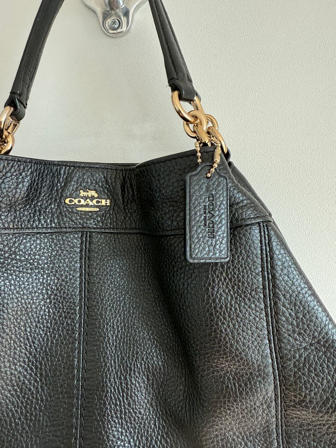 코치(COACH) 레더 토트백 상품이미지4