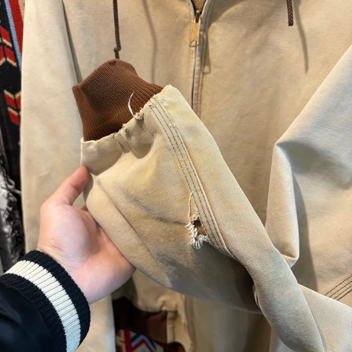 칼하트 J140 80s 엑티브 후드집업 워크자켓 상품이미지6