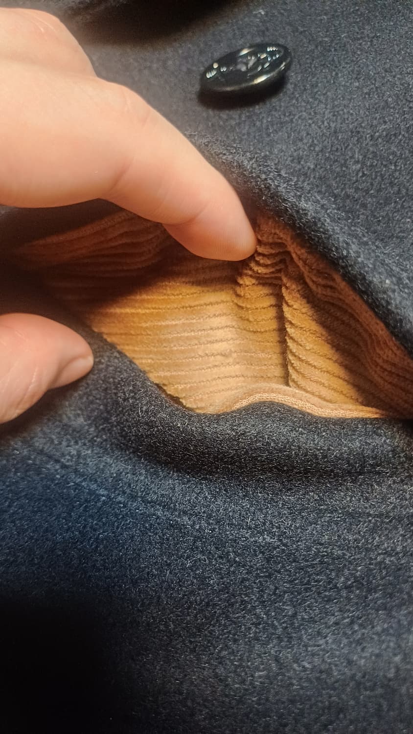 쇼트 714US 미해군 제독 롱 피코트 schott 아메카지워크웨어클래식 상품이미지6