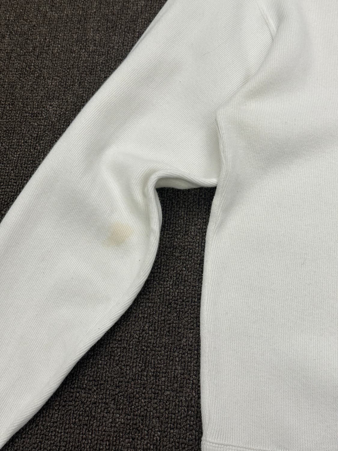 L)겐조 진스 빈티지 자수 로고 화이트 스웻셔츠 상품이미지3