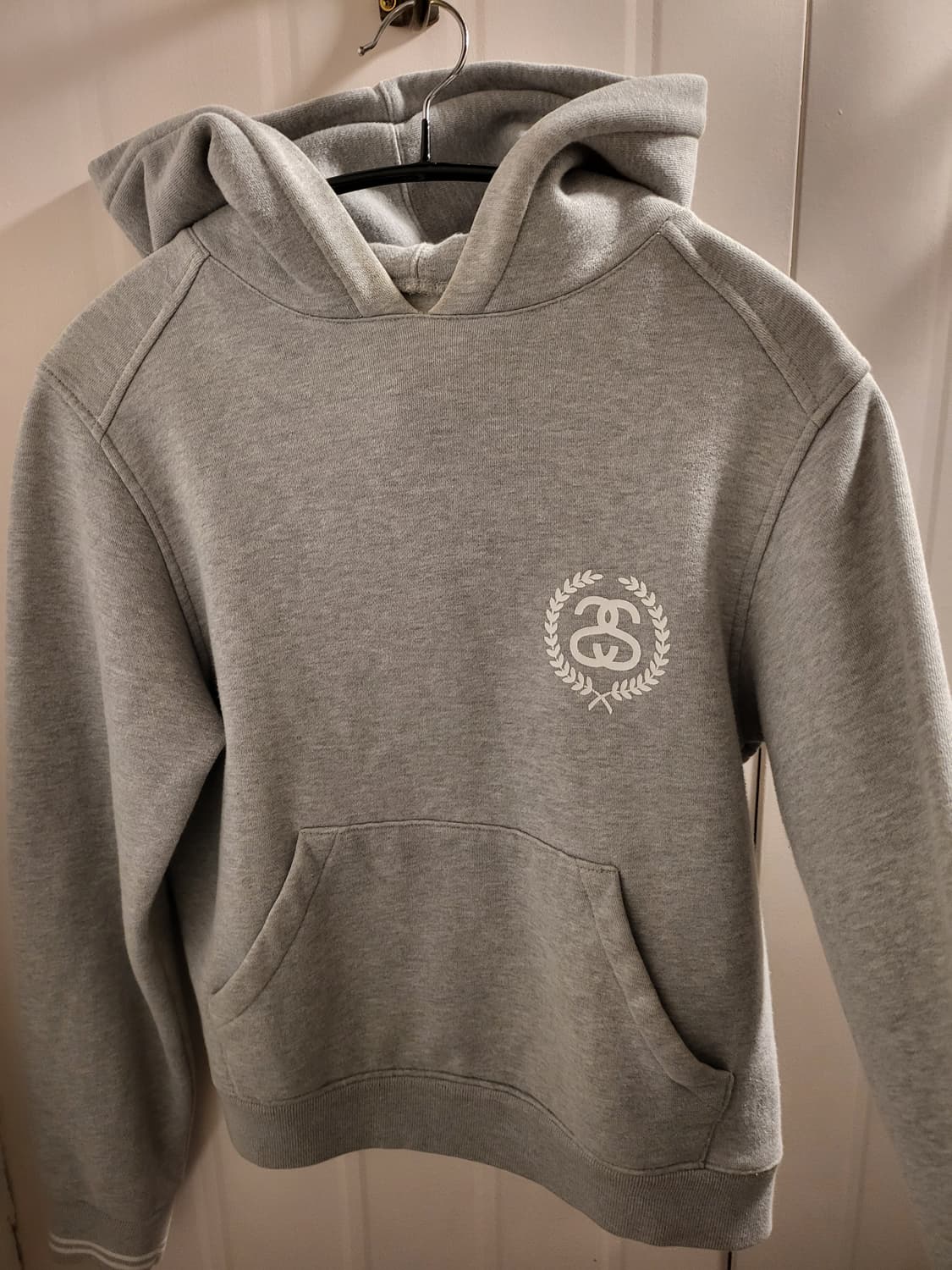 [S]스투시 Stussy 회색 후드티 상품이미지3