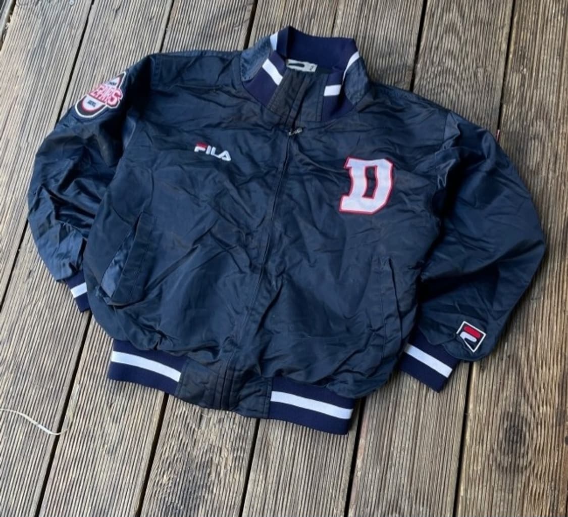 휠라 두산베어스 봄버 야구 점퍼 85~90 상품이미지1