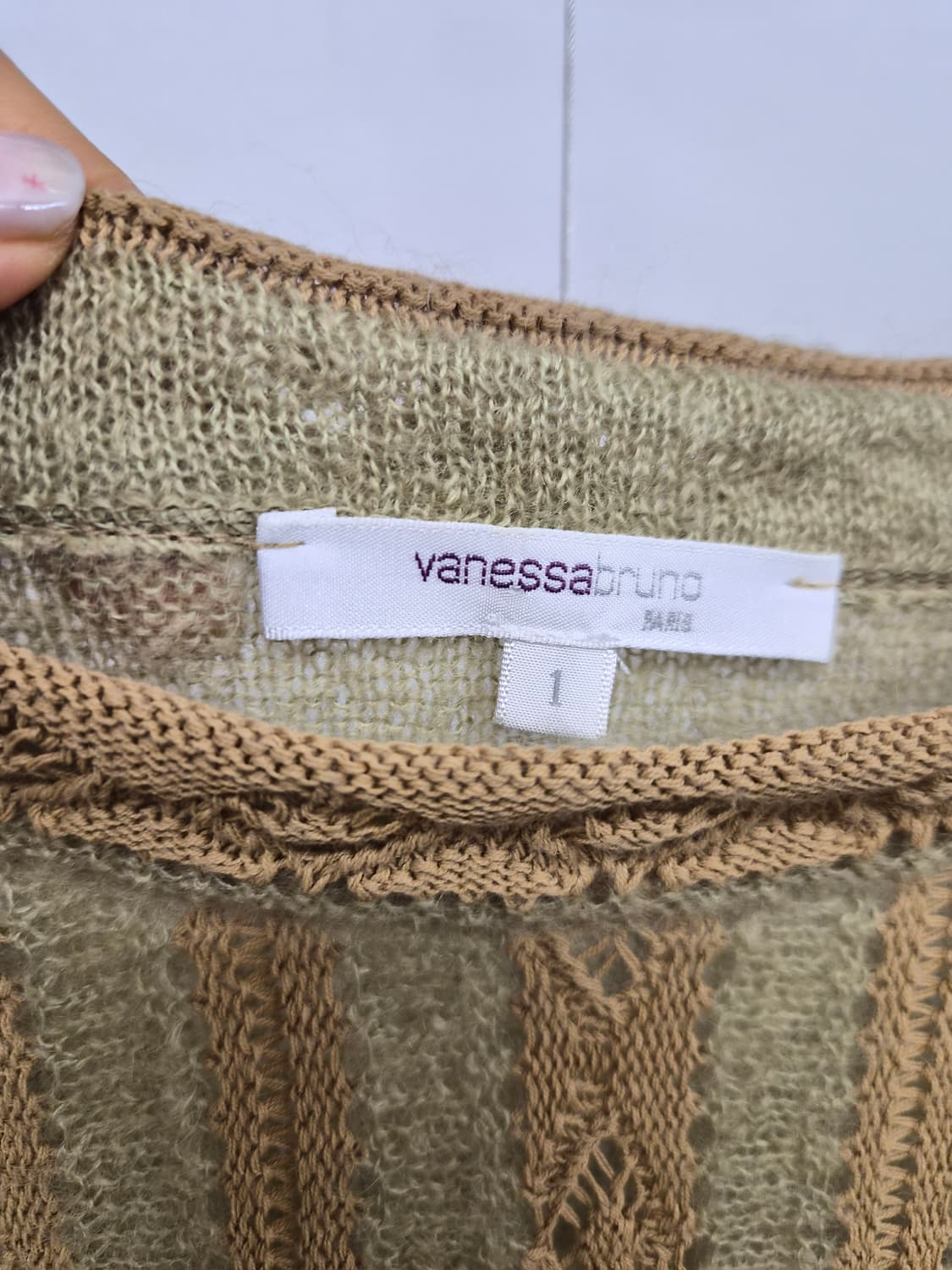 바네사브루노 모헤어 니트. 쥬시쥬디 언발스커트 상품이미지3