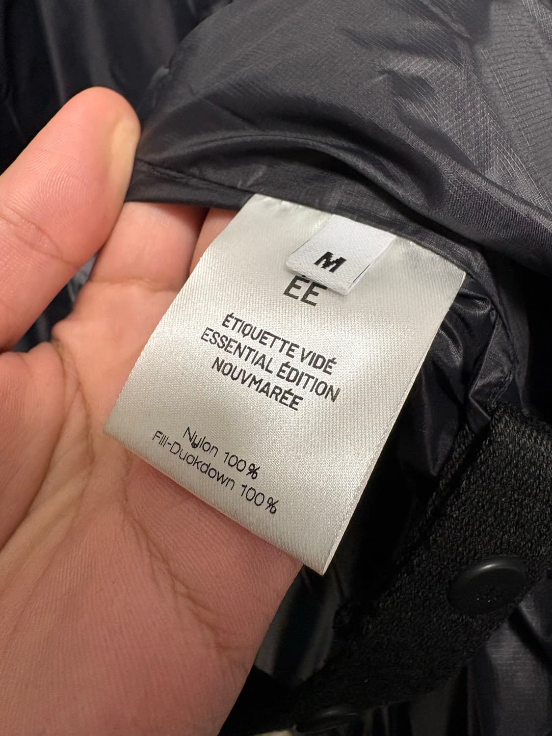 누마레 EE 패딩 Down Parka Black (m) 상품이미지5