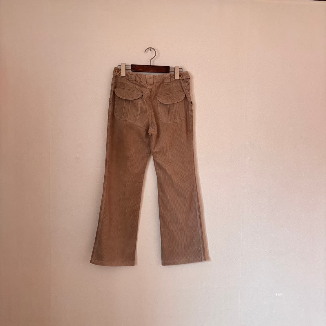 막스마라 정품 베이지 26 코듀로이 팬츠 위켄드 골덴 상품이미지5