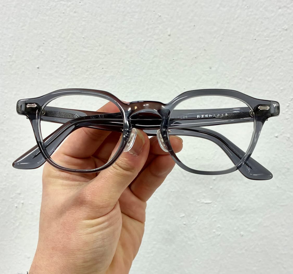 (47)가네코옵티컬 금자안경 KA41 그레이 클리어 웰링턴 안경 뿔테 상품이미지1