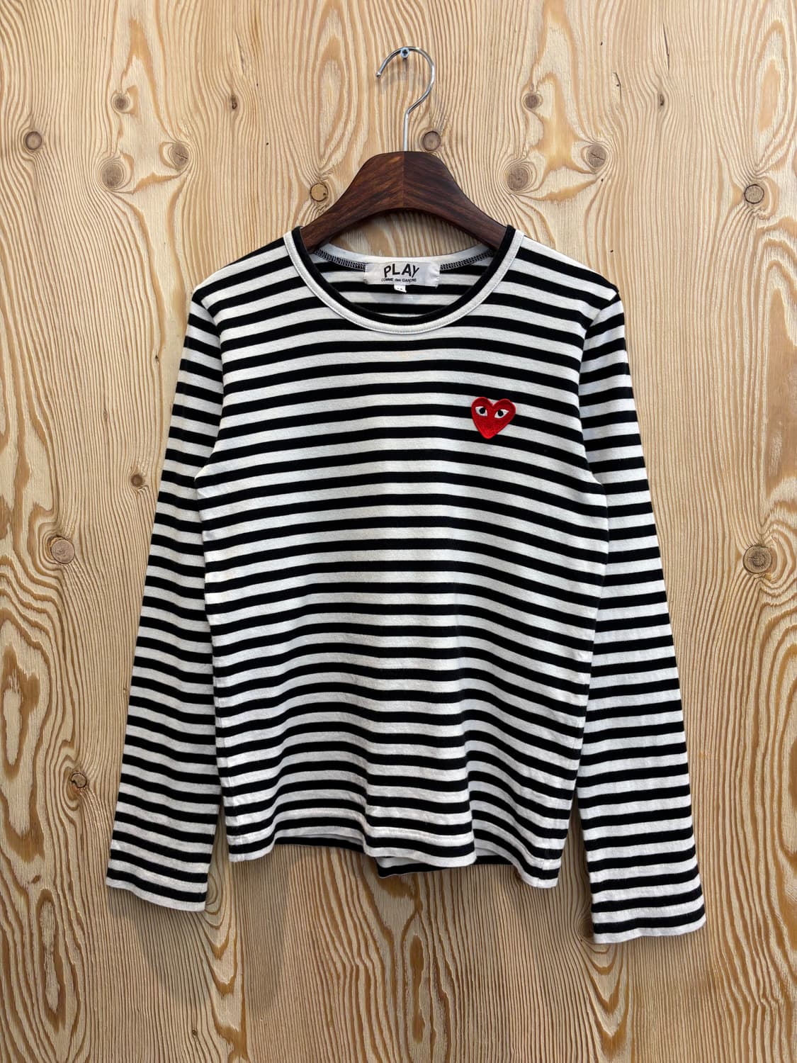 꼼데가르송 스트라이프 롱슬리브 티셔츠 상품이미지1