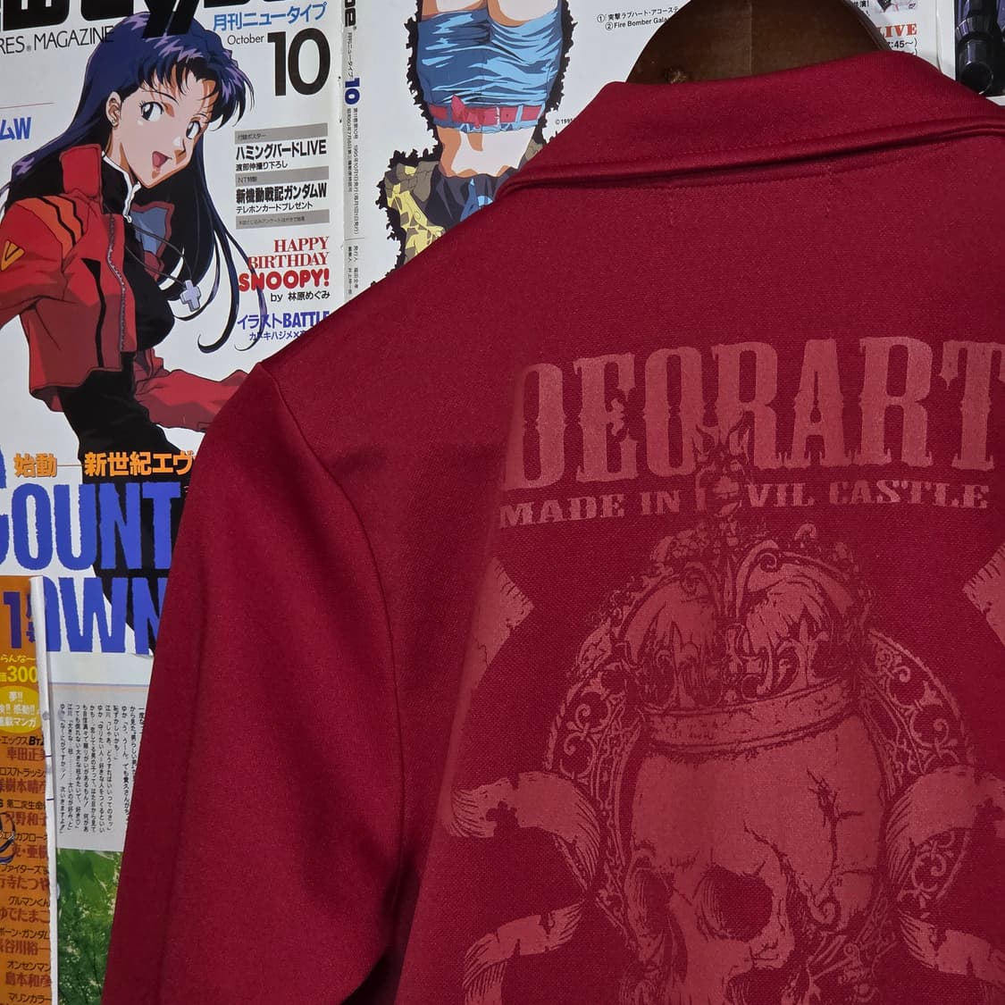 JPN 디오라토 펑크 스컬 투지퍼 라이더 자켓 상품이미지8