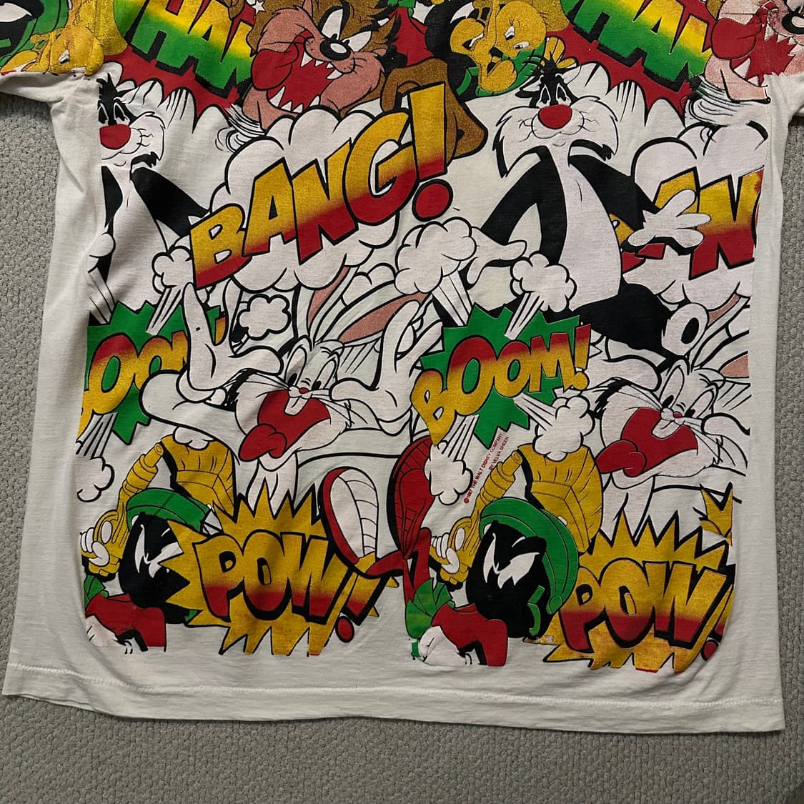 87s 루니툰즈 올오버 프린트 티셔츠 상품이미지10