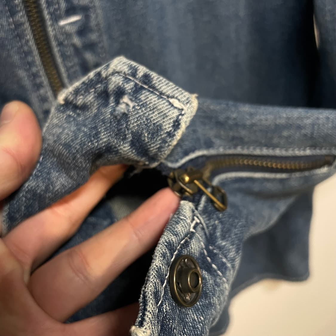 MOVEMENT 집업 데님 자켓 상품이미지2