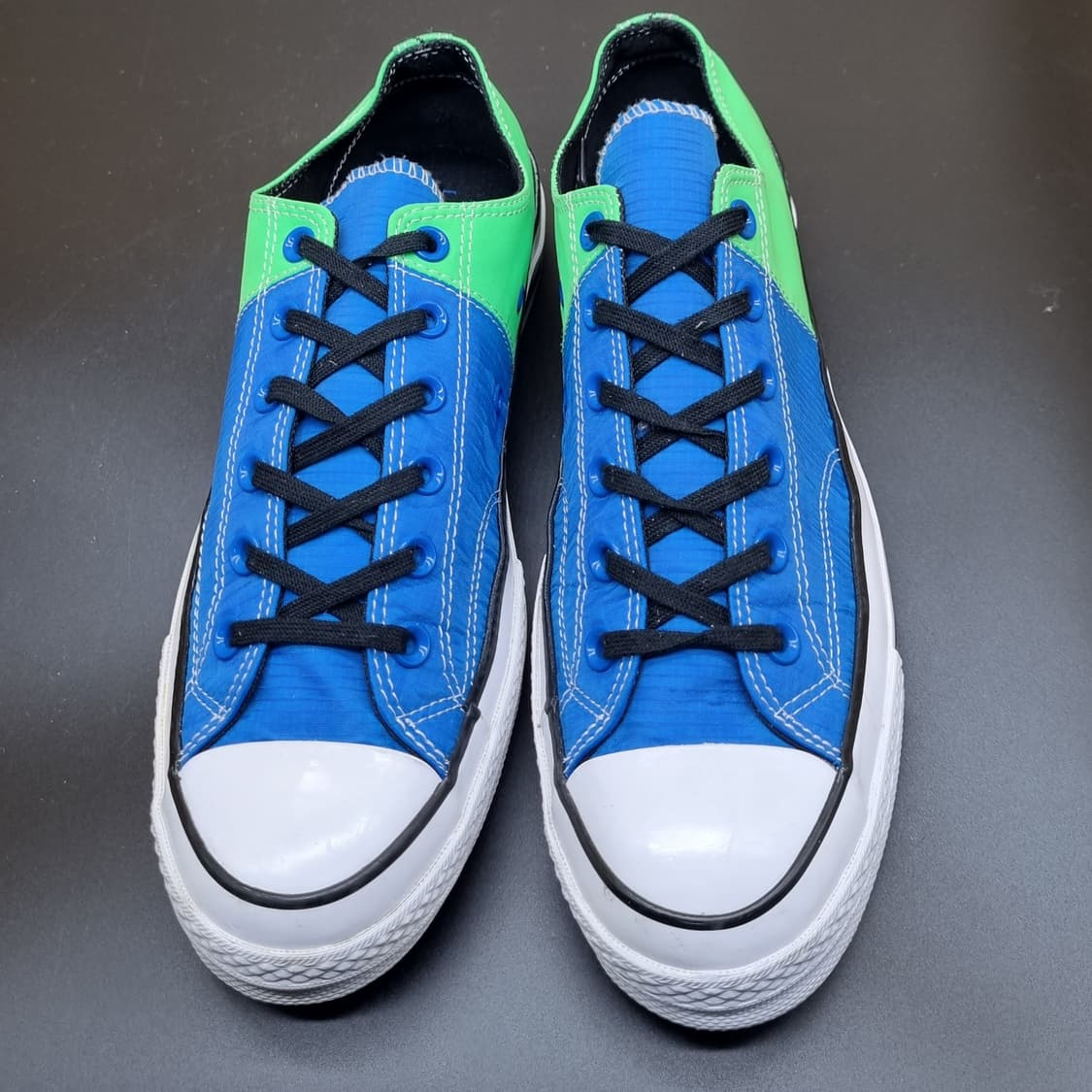 컨버스 척70 OX 블루그린 나일론 스니커즈265 상품이미지2