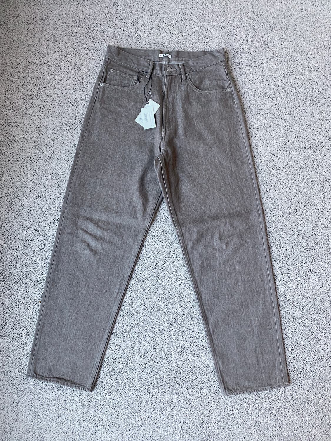 오라리 모카 브라운 데님 30 (와이드) 상품이미지2