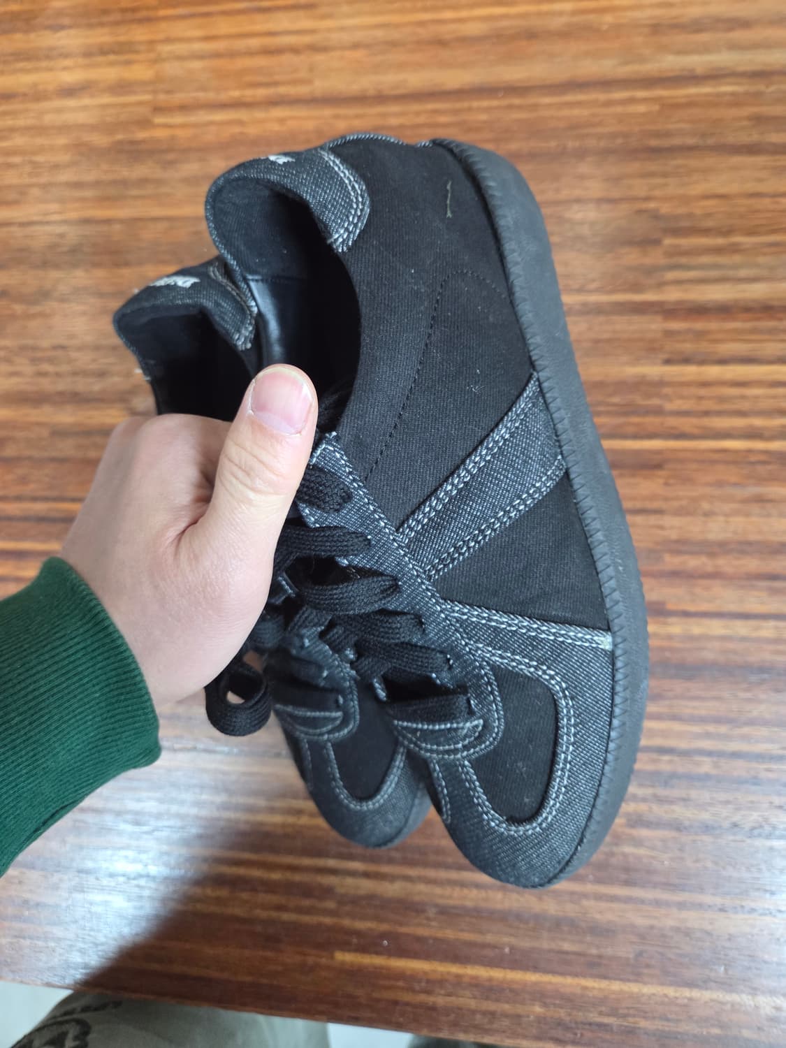 디퍼슈 투톤 데님슈즈 스니커즈 260 상품이미지6