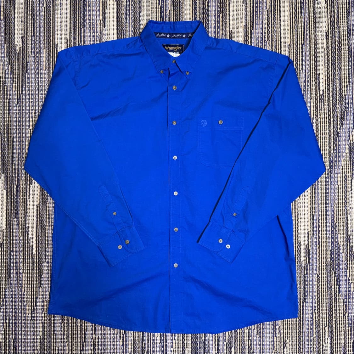 랭글러 블루 셔츠 상품이미지1