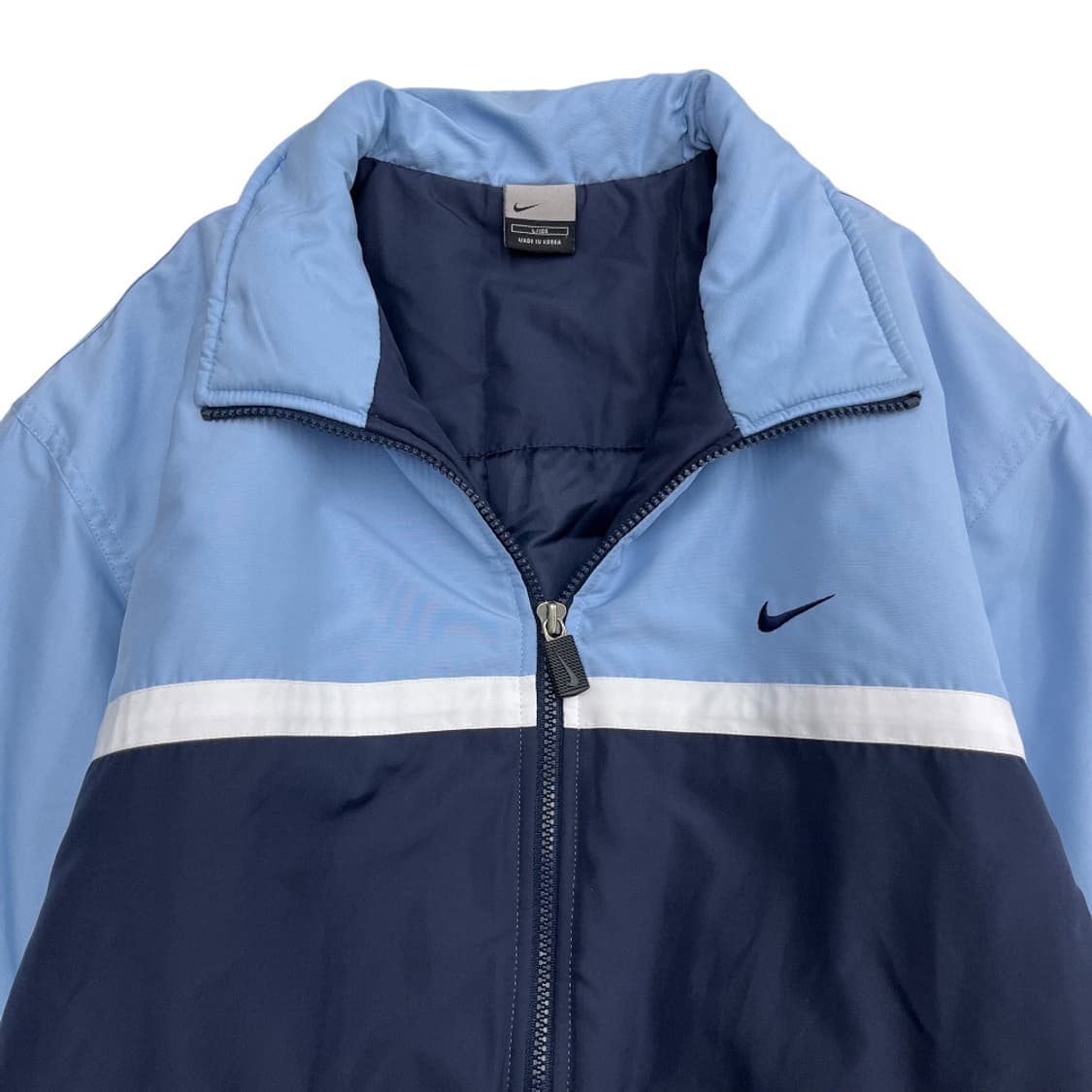 나이키 스우시 올드스쿨 시나모롤 네이비패딩 L 상품이미지5